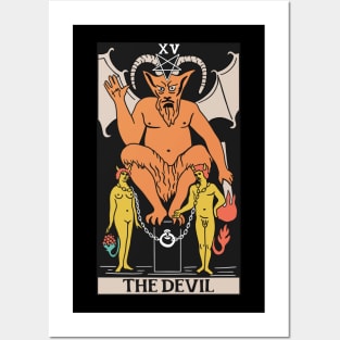 The Devil Tarot Card - Witchy Magic Posters and Art